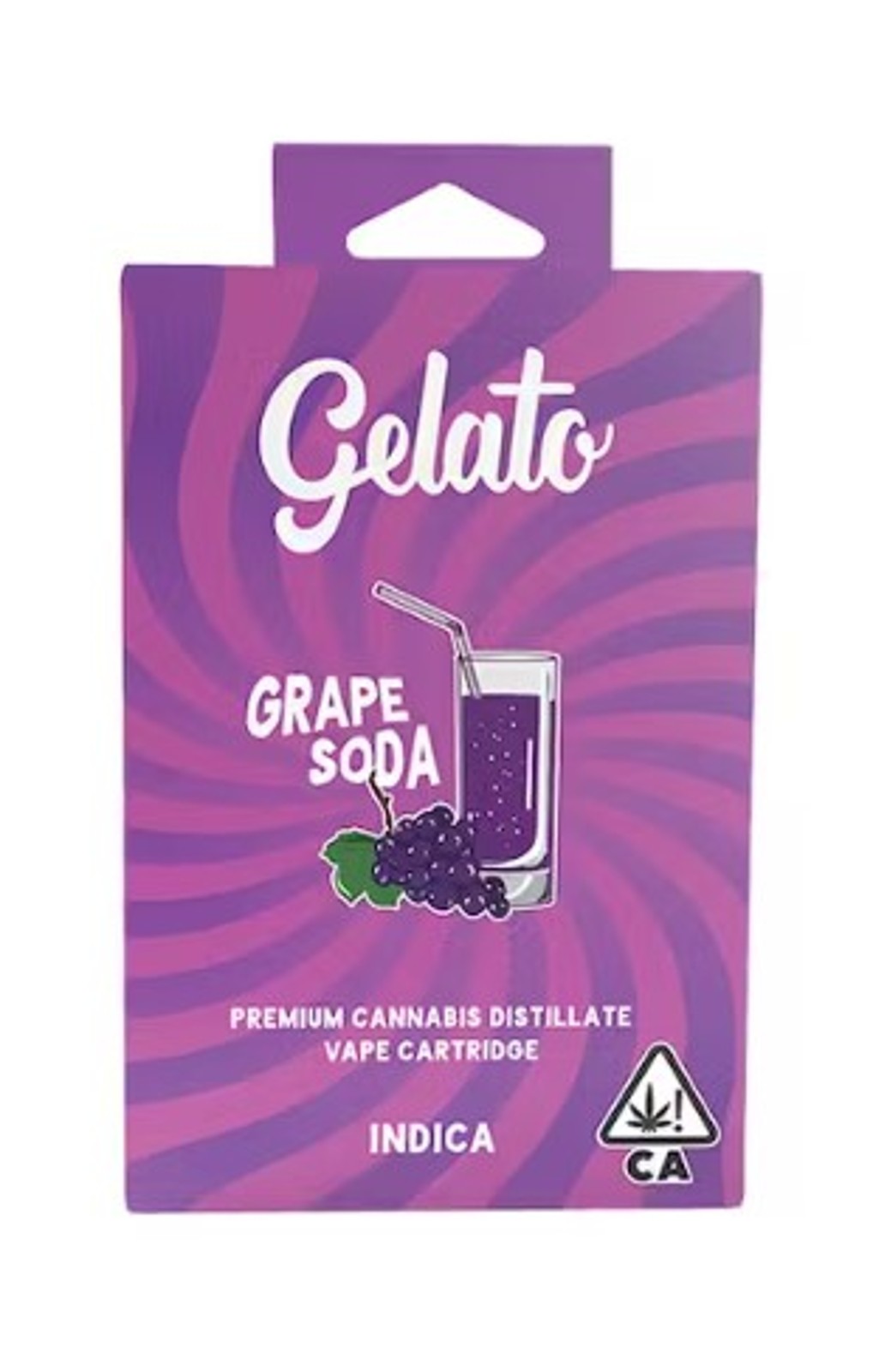 Photograph of product: Vape - Gelato - Grape Soda - (Hybrid) - 78.03% TH-oui
