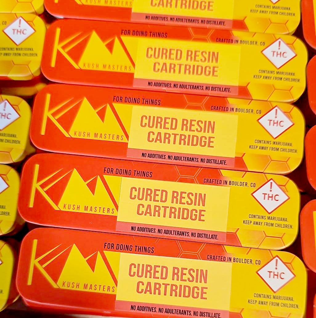 Photograph of product: Cured Resin Cart - Nectar Of The Gods - 1g - KM