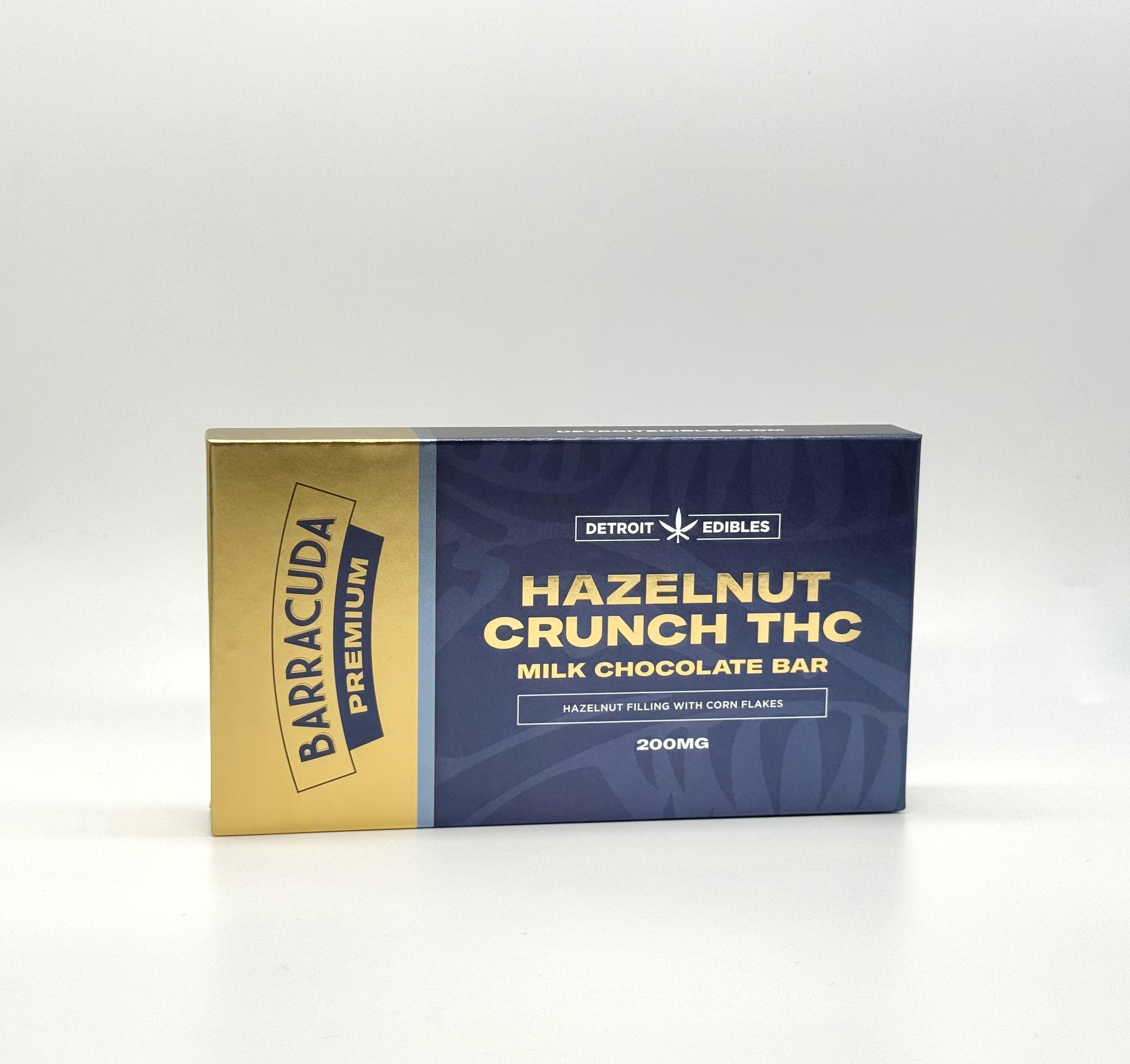 Photograph of product: Barracuda Bar Hazelnut Crunch Milk Chocolate