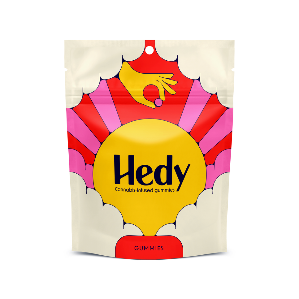 Photograph of product: Strawberry Dragon Fruit 5mg Live Rosin Gummies - 100mg