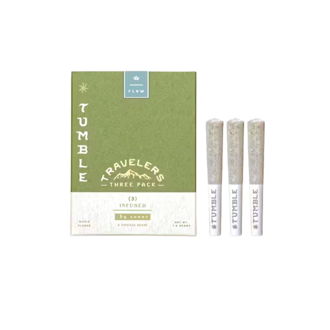 Photograph of product: Pineapple Upside Down Cake Infused Preroll 3pk (H)