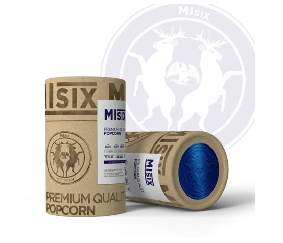 Photograph of product: MiSix - Caramel Corn - Premium Popcorn Buds - Pre Pack - - Oui'd - 28g