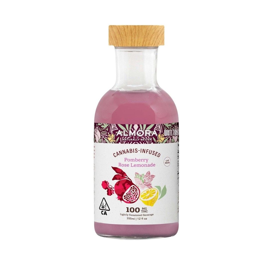Photograph of product: Live Resin Pomberry Rose Lemonade 100mg - Almora