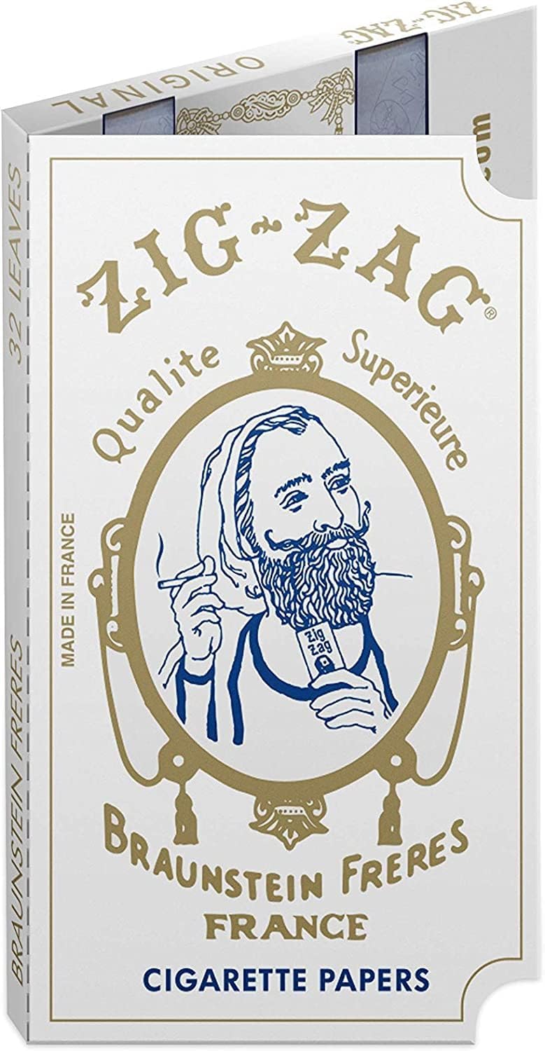 Photograph of product: Zig-Zag Single Wide Rolling Papers 32 Pack