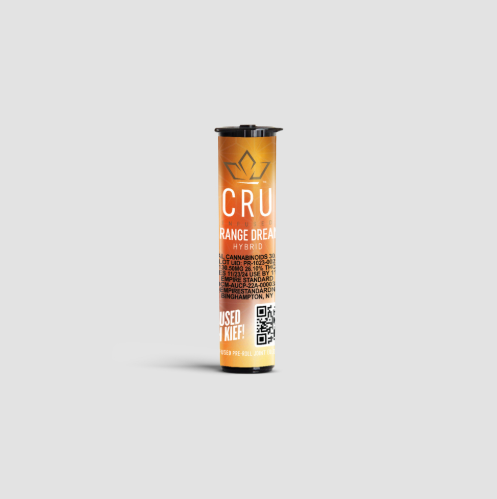 Photograph of Product: CRU | Orange Dream | Fat Boy Infused Pre Roll