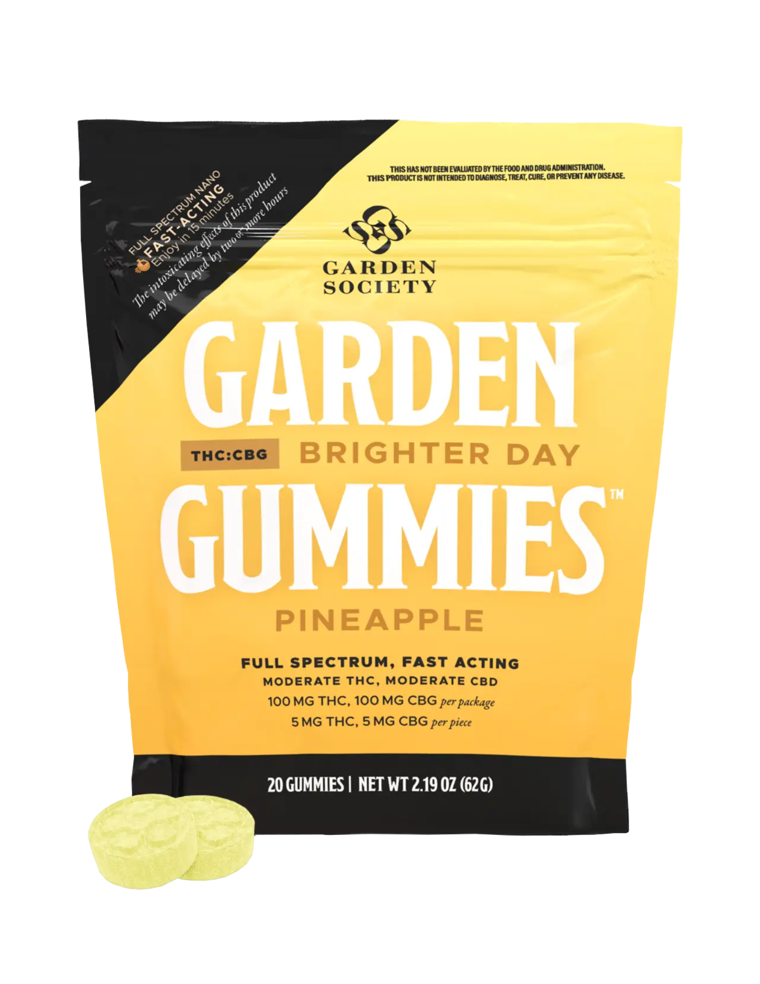 Photograph of product: Pineapple 100 MG TH-oui 20 pk