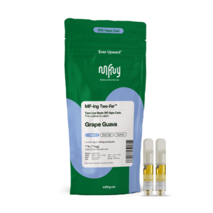 Photograph of product: MFNY | Grape Guava Live Resin | Cartridge 2 Pack | 1g