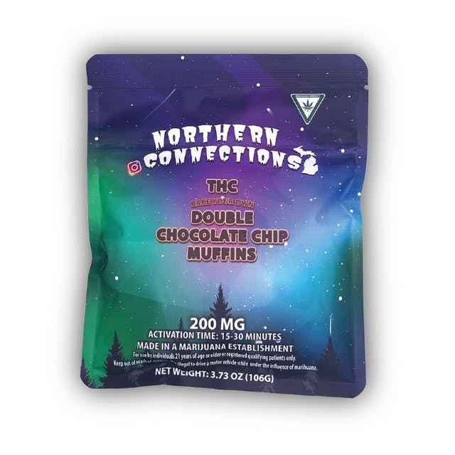 Photograph of product: Northern Connections Bake Your Own Muffins - Double Chocolate Chip
