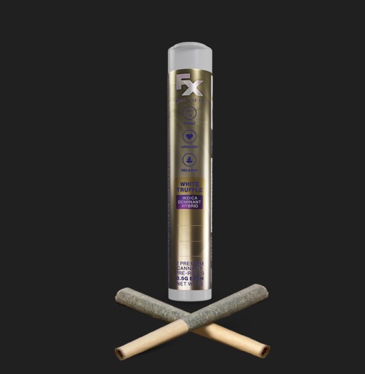 Photograph of product: White Truffle | Pre-Rolls | 2pk | 1g