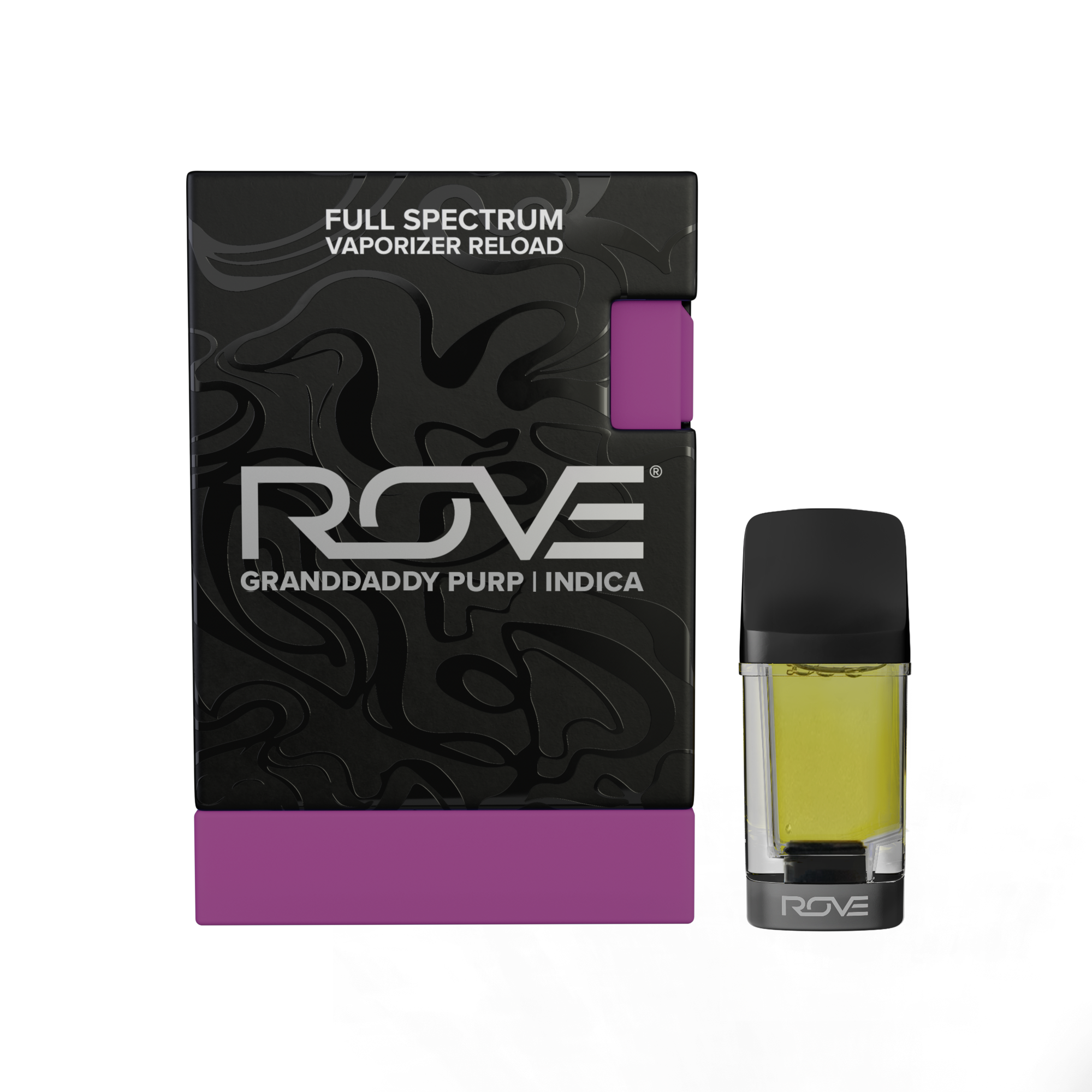 Photograph of product: Granddaddy Purp Live Resin Diamonds Vape Reload Pod | 1g