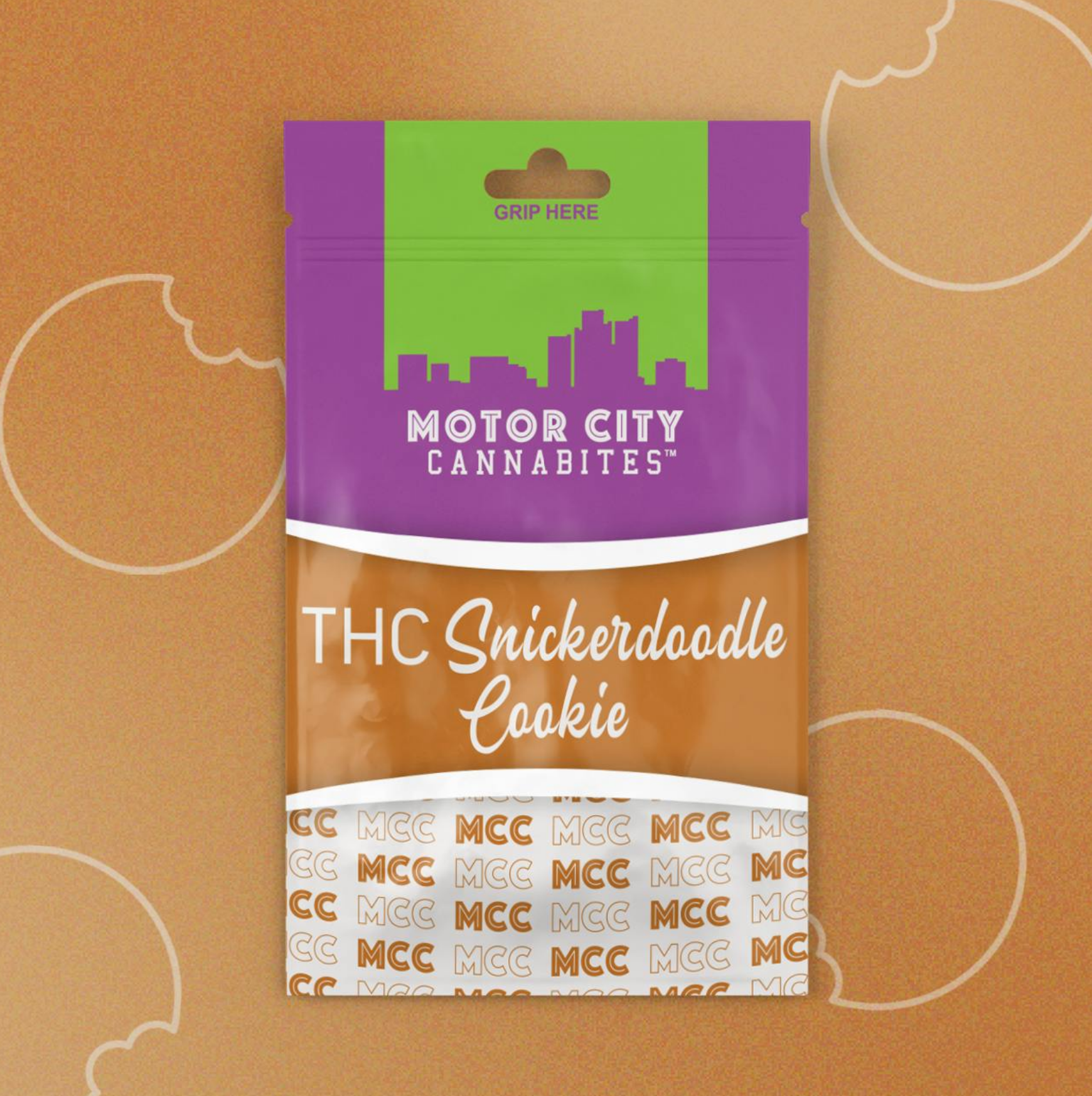 Photograph of product: Motor City Cannabites - Snickerdoodle Cookie 200mg | 3/$25