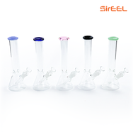 Photograph of product: SirEEL 8" Beaker Bong w/ Colored Lip