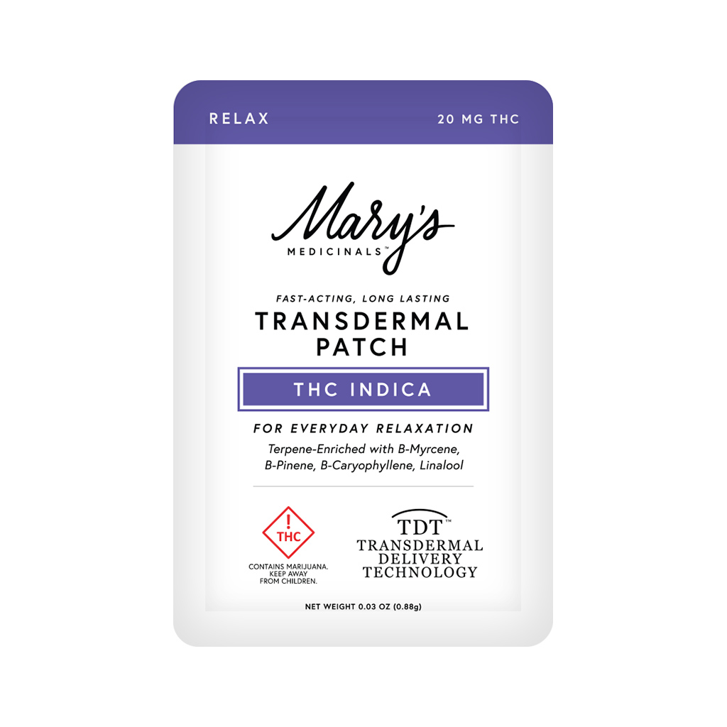 Photograph of product: Oui'd Transdermal PATCH 20mg - Mary's Medicinals