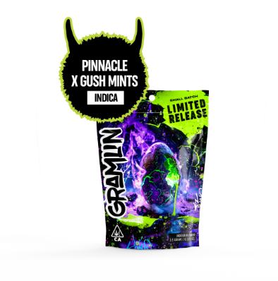 Photograph of product: GRAMLIN 3.5G FLOWER - PINNACLE X GUSH MINTS