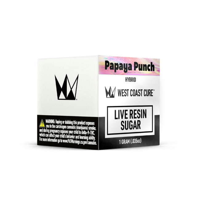 Photograph of product: Papaya Punch Live Resin Sugar [H]