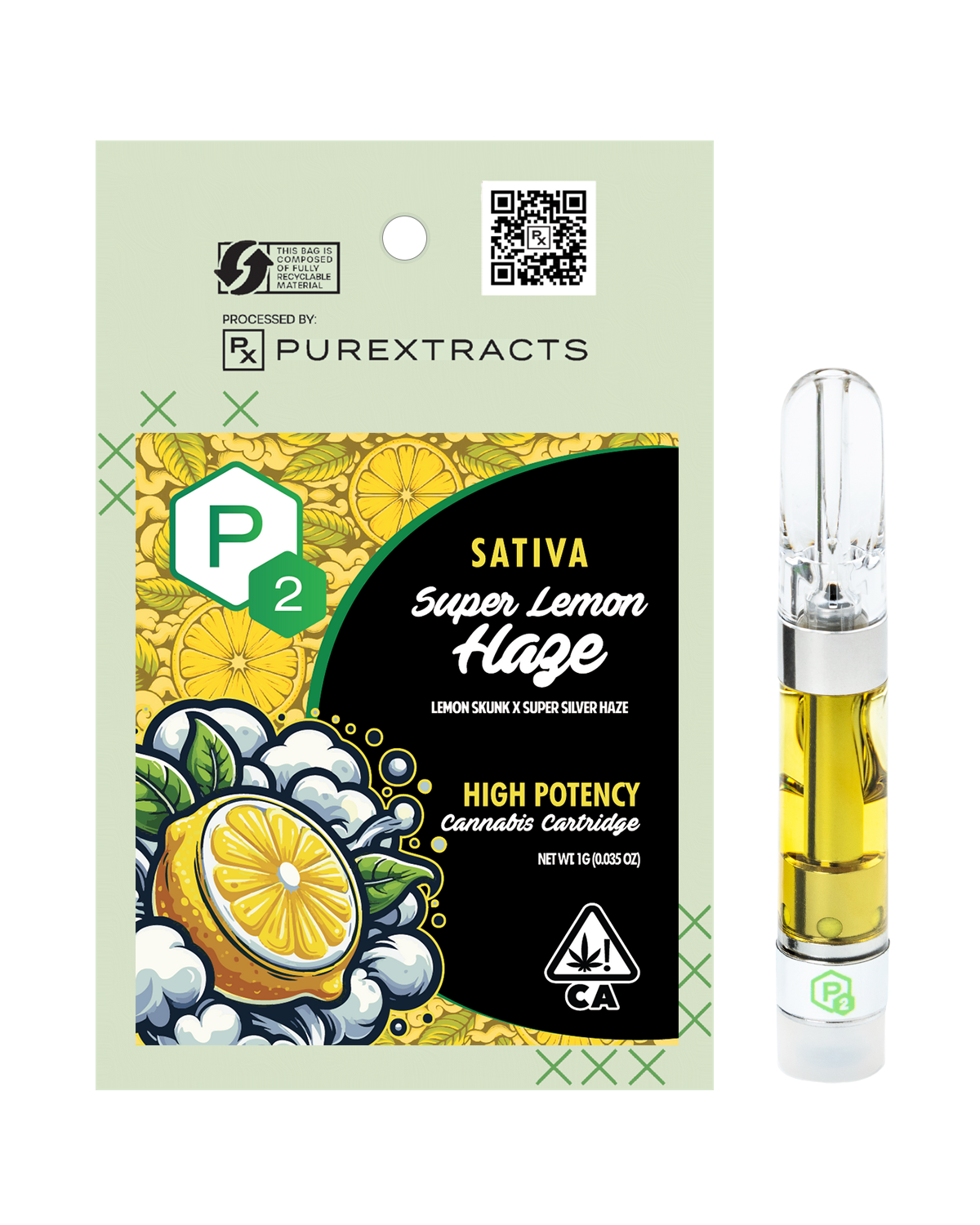 Photograph of product: Cartridge | Super Lemon Haze