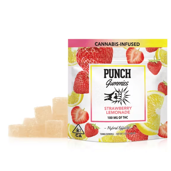 Photograph of product: Strawberry Lemonade Gummies (10 Pack) - Strawberry Lemonade - 10pk Gummies