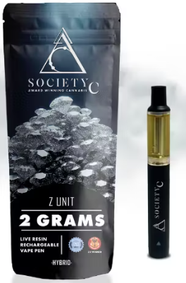 Photograph of product: Society C - Live Resin Disposable - Z Unit