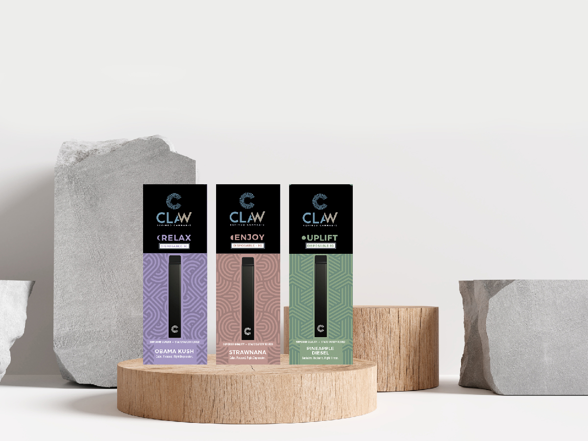 Photograph of product: Claw - Tropicana Grape Disposable Vape