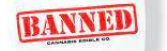 Photograph of product: Banned - Nerdless Green Apple 4pk 200mg
