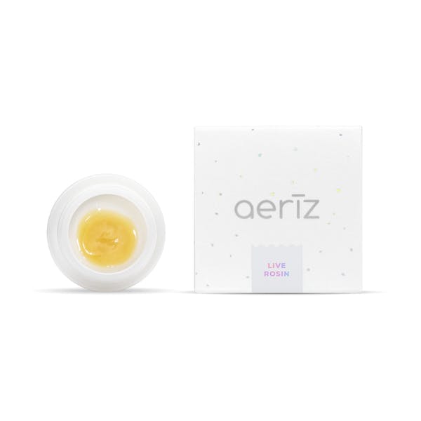 Photograph of product: Aeriz - Live au chocolat Rosin - White Tanks (IH)