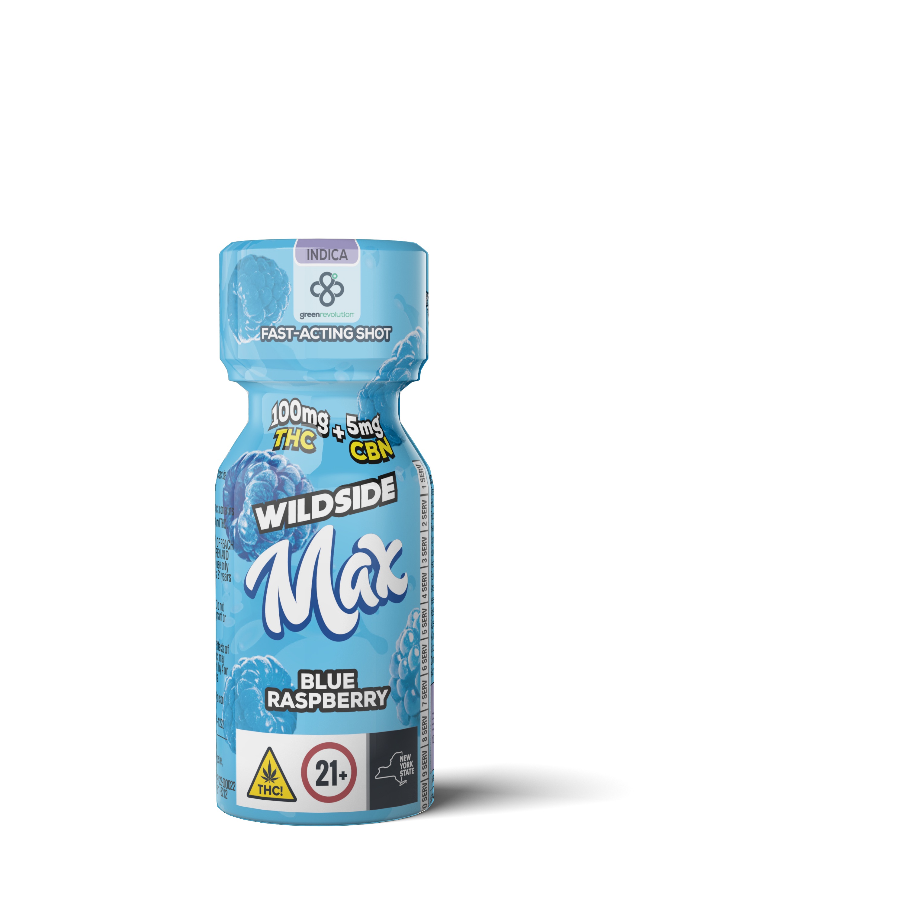 Photograph of Product: Nano Shot Max | Blue Raspberry 100mg