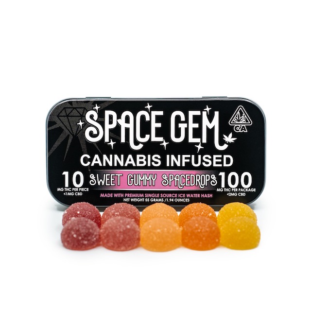 Photograph of product: 10CT- SWEET SPACE DROP- ASSORTED GUMMIES