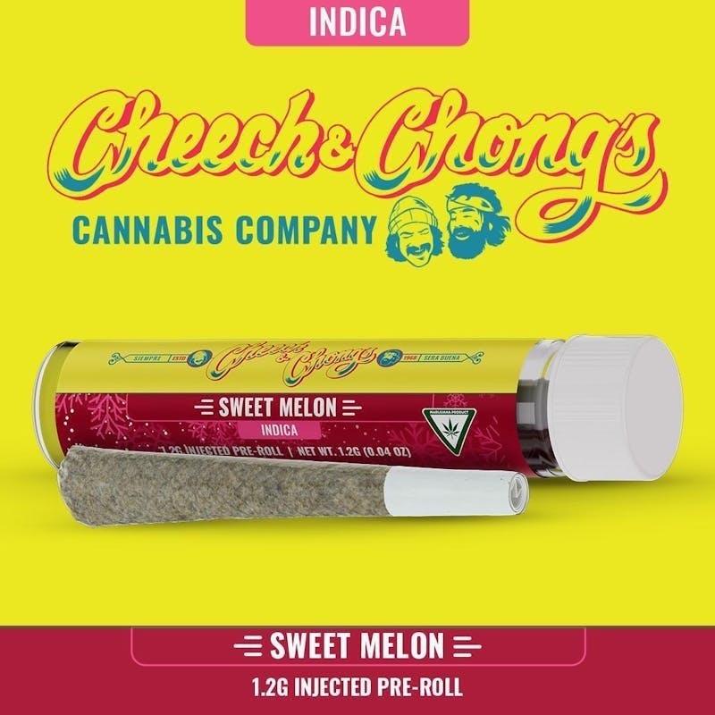 Photograph of product: Cheech & Chong's - Sweet Melon Infused Pre-Roll 1.2g | 6/$20