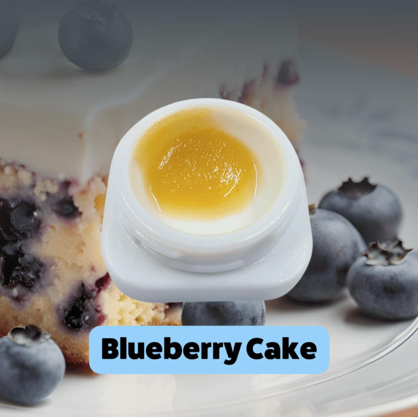 Photograph of product: Blueberry Cake Wax