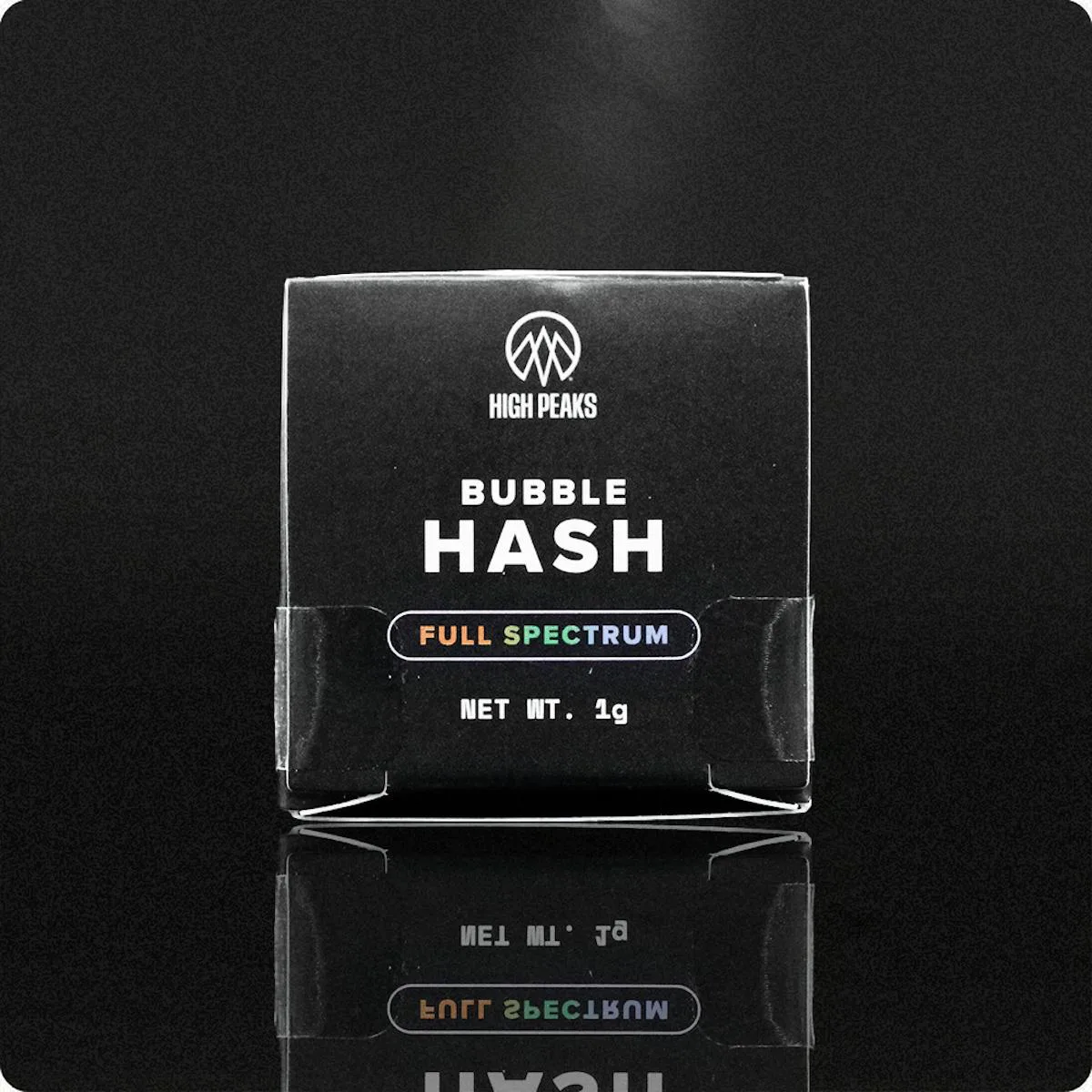 Photograph of product: High Peaks | Slapz | Bubble au chocolat | 1g