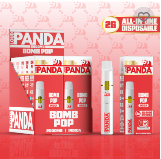 Photograph of product: Loud Panda M Disposable Cartridge | Bomp Pop | (I)