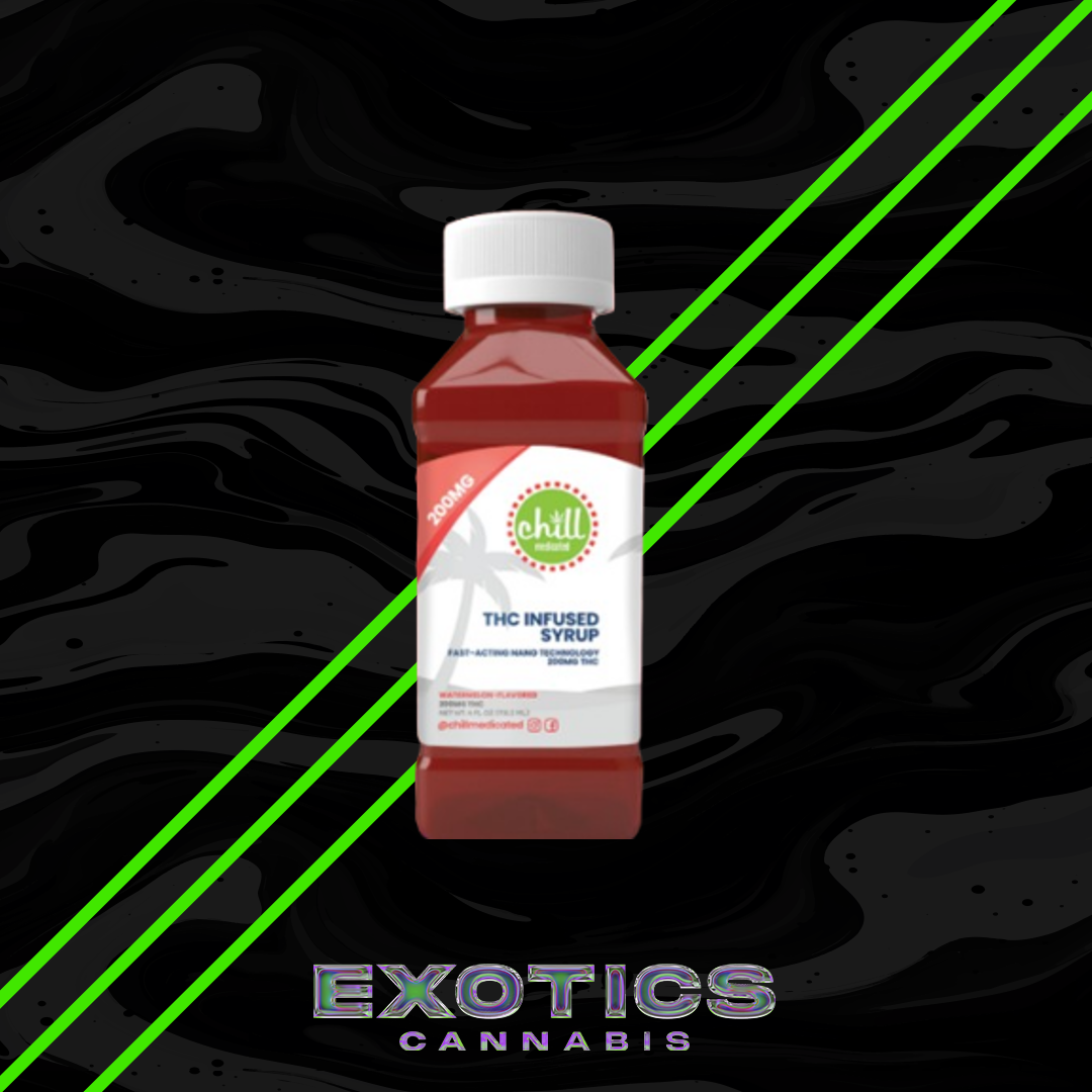 Photograph of product: Chill Medicated - Watermelon Syrup 200mg (2/$20)