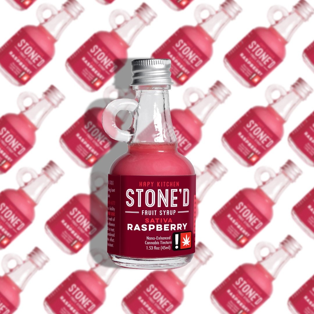 Photograph of product: Stone'd Syrup | Raspberry | 263.7mg