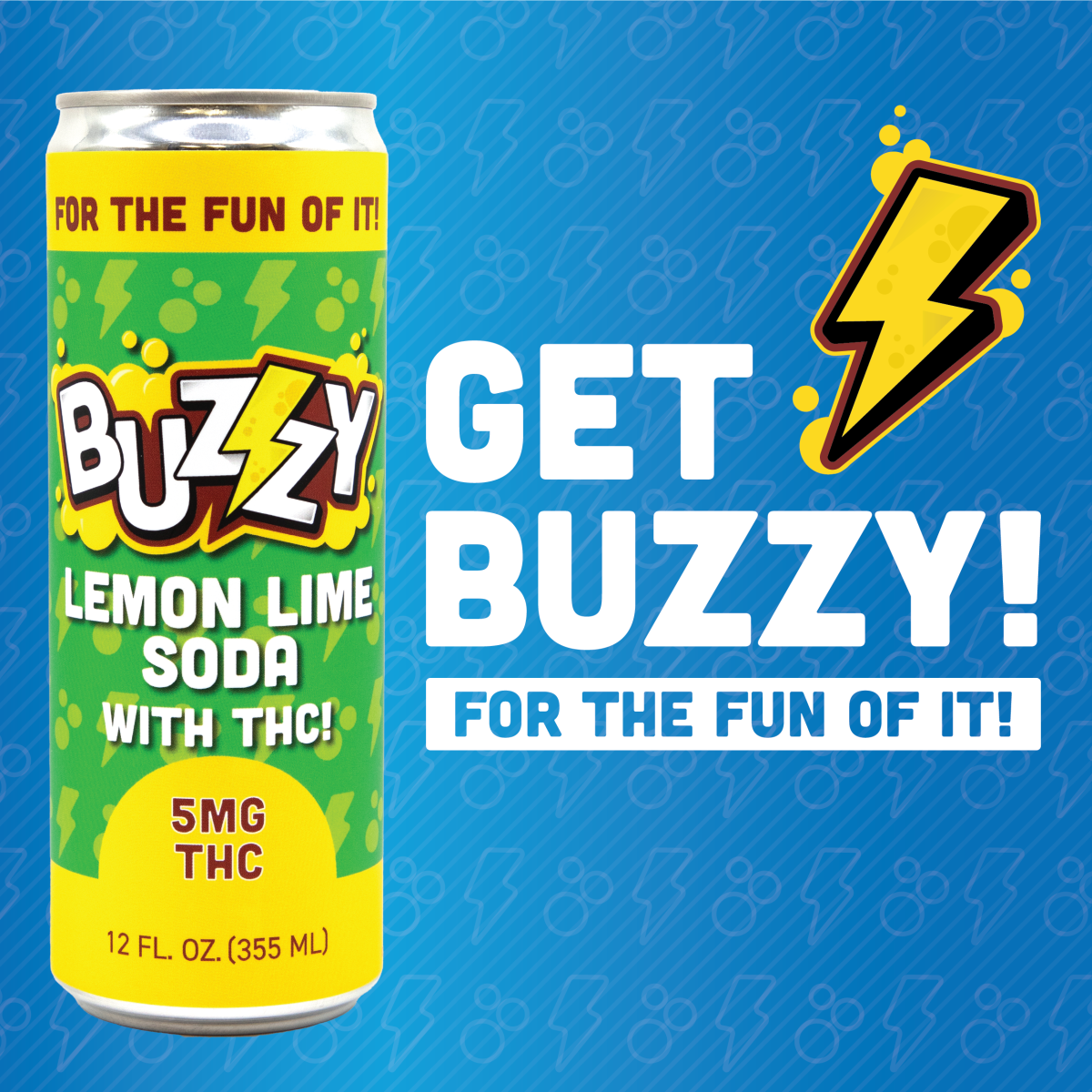 Photograph of product: Lemon Lime 5mg Soda (Hybrid) - 5mg