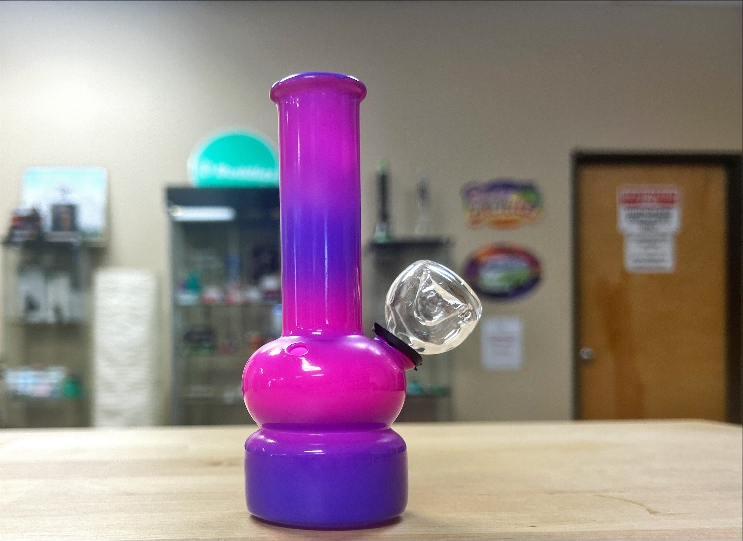 Photograph of product: 5" Micro Glass on Rubber Bong