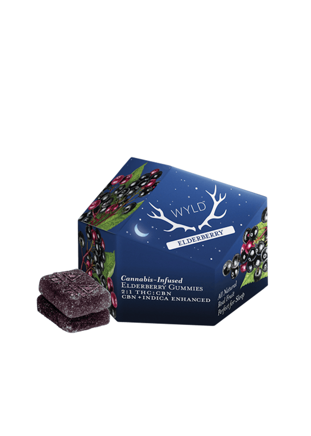 Photograph of product: Elderberry 2:1 TH-oui/CBN Gummies | 20pk