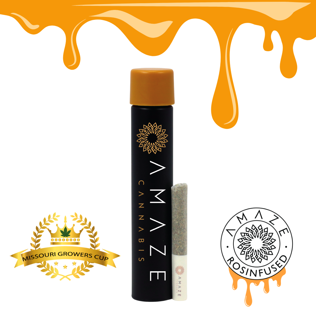 Photograph of product: Blueberry Clementine Infused Preroll | 0.5g