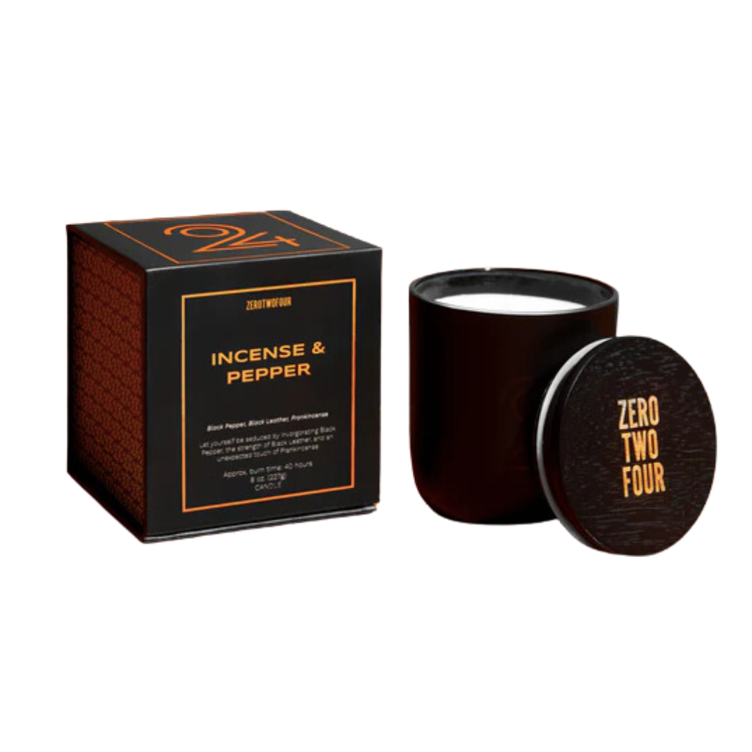 Photograph of product: Candle | Incense & Pepper
