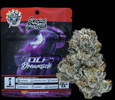 Photograph of product: SMOKEN PROMISES | VIOLET DREAMSICLE (I) | 3.5G