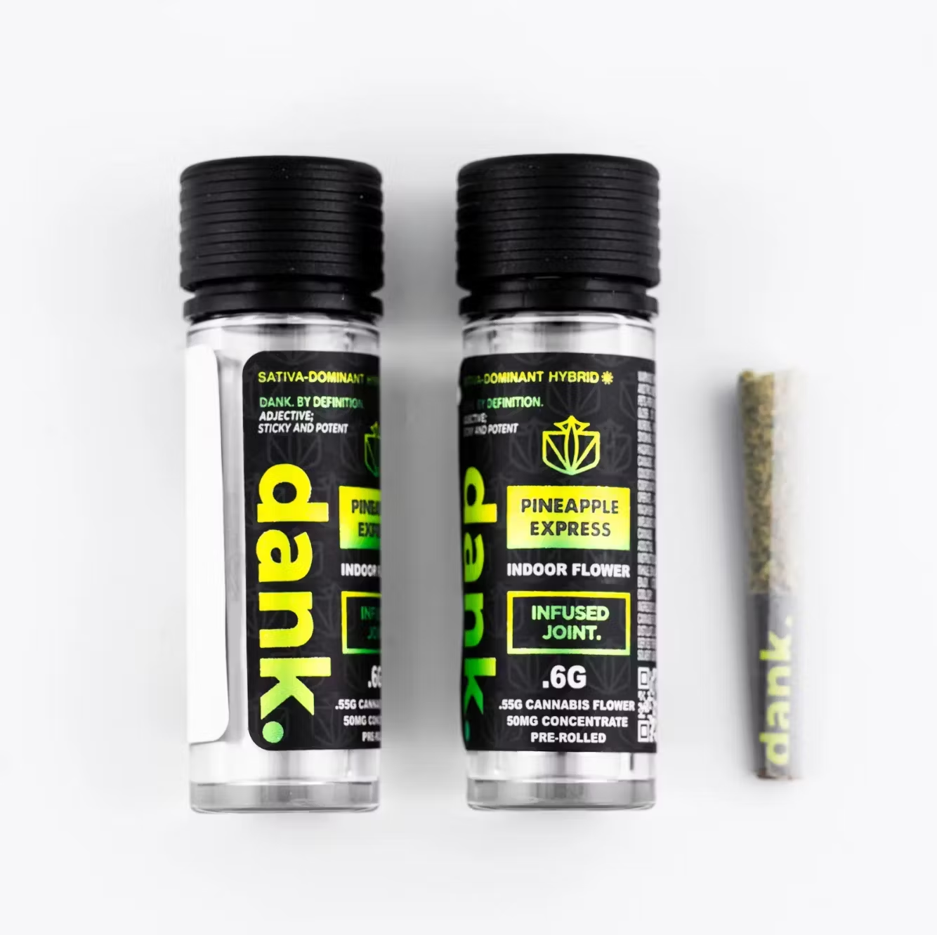 Photograph of product: Dank | Pineapple Express | Infused | Joint | 0.6g