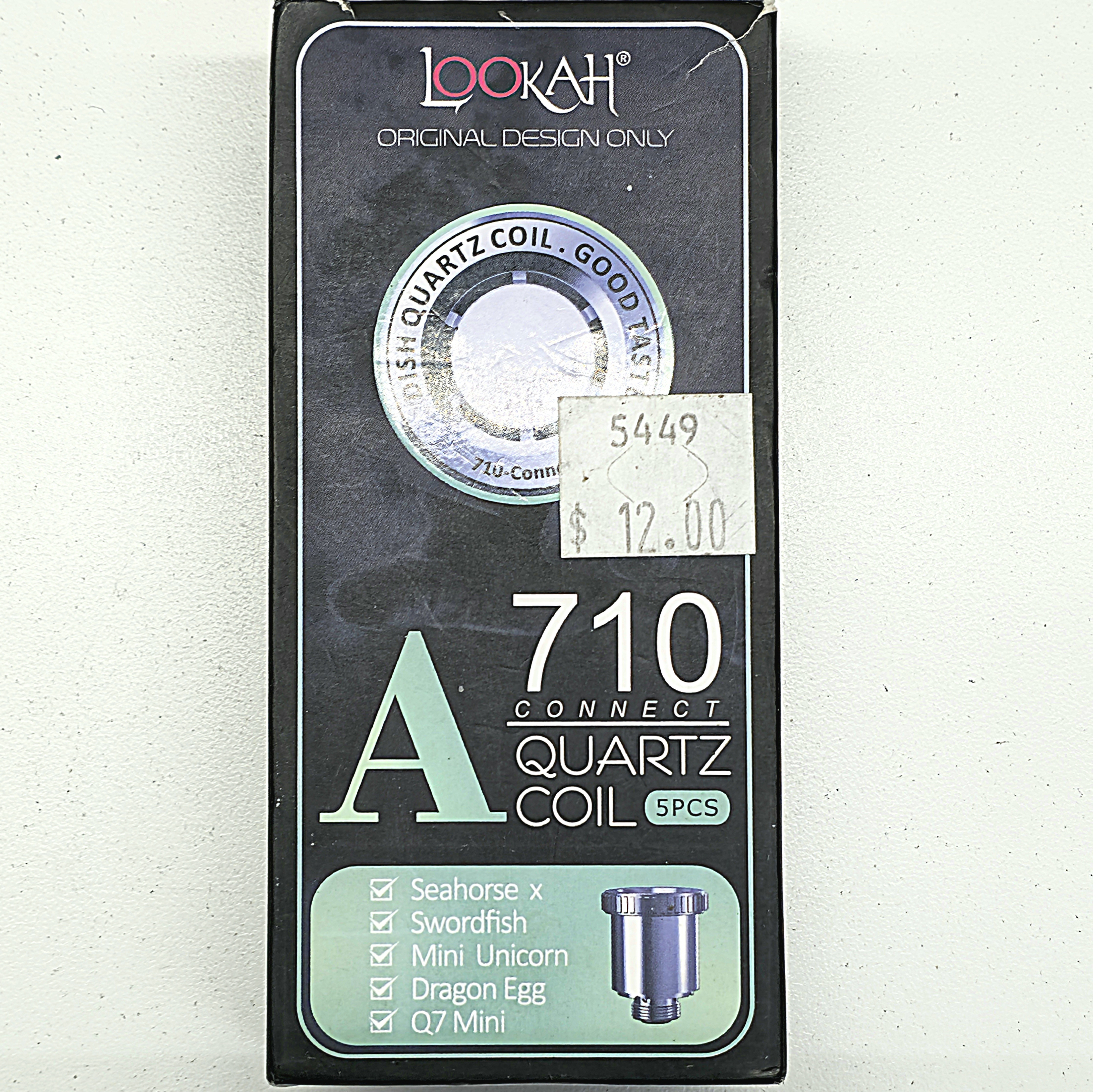 Photograph of product: Lookah | 710 Connect | Quartz Coil | A