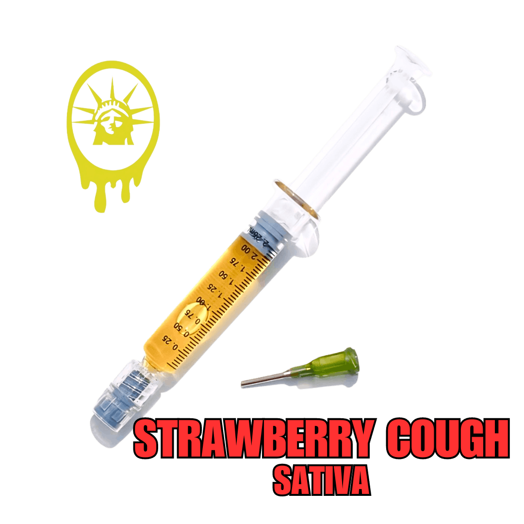 Photograph of product: New York Honey | Strawberry Cough | Dab Syringe
