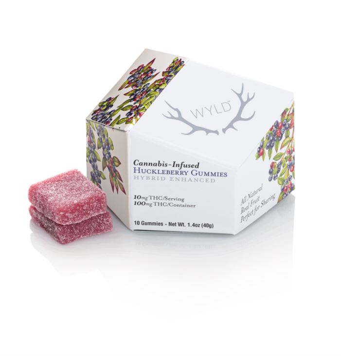 Photograph of product: *Promo* Wyld | Huckleberry Gummy | 100mg