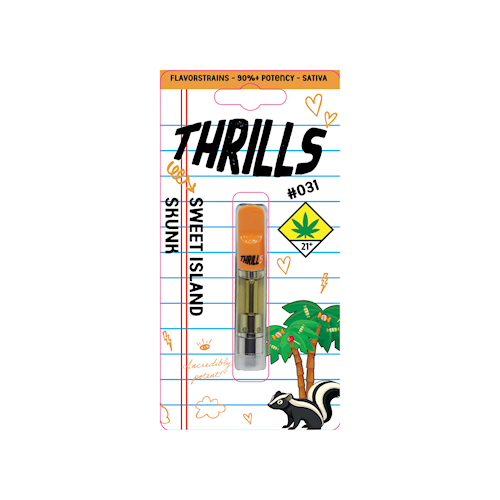 Photograph of product: Sweet Island Skunk- FlavorStrains - Cartridge - 1g