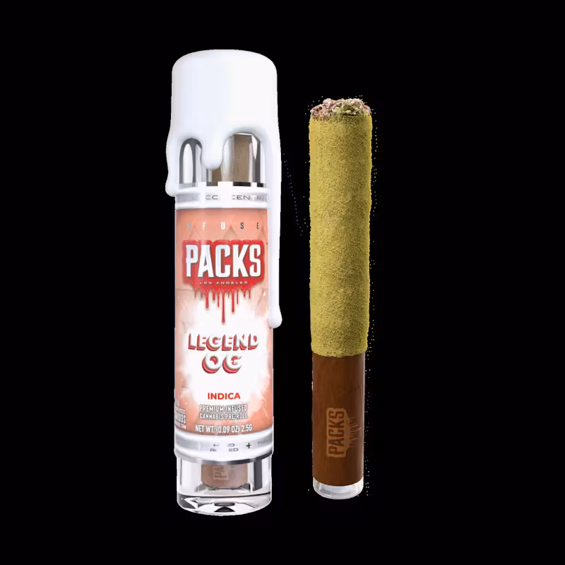 Photograph of product: Legend OG | 2.5G Infused Preroll