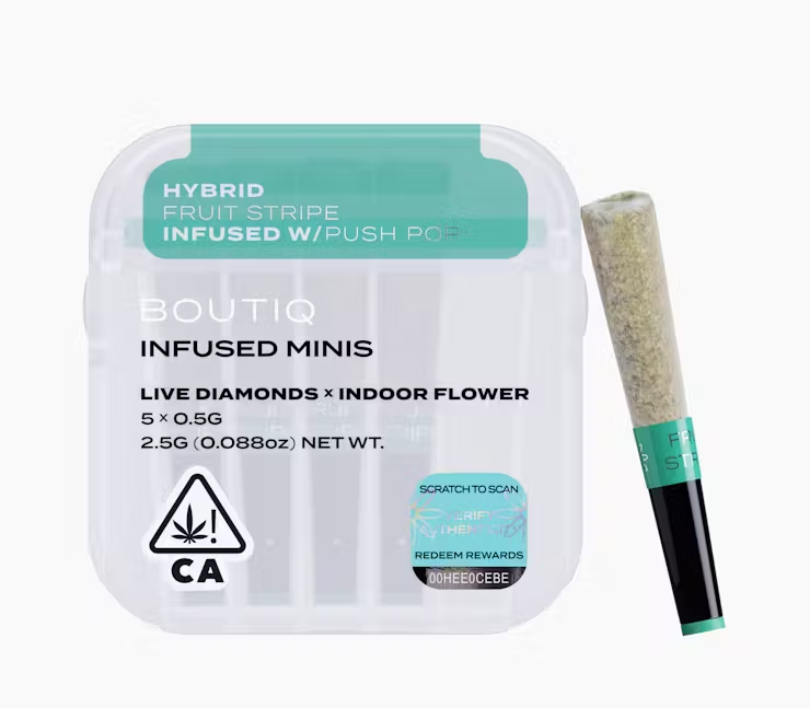 Photograph of product: 5PK PR FRUIT STRIPE X PUSH POP