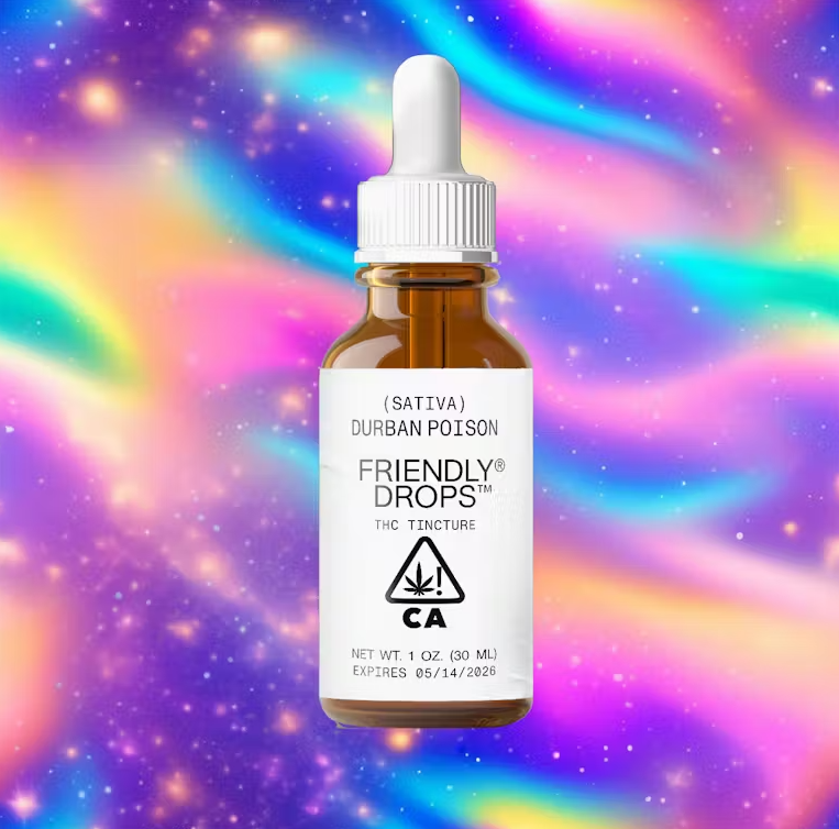 Photograph of product: Friendly Brand   Durban Poison Tincture   1000 Mg