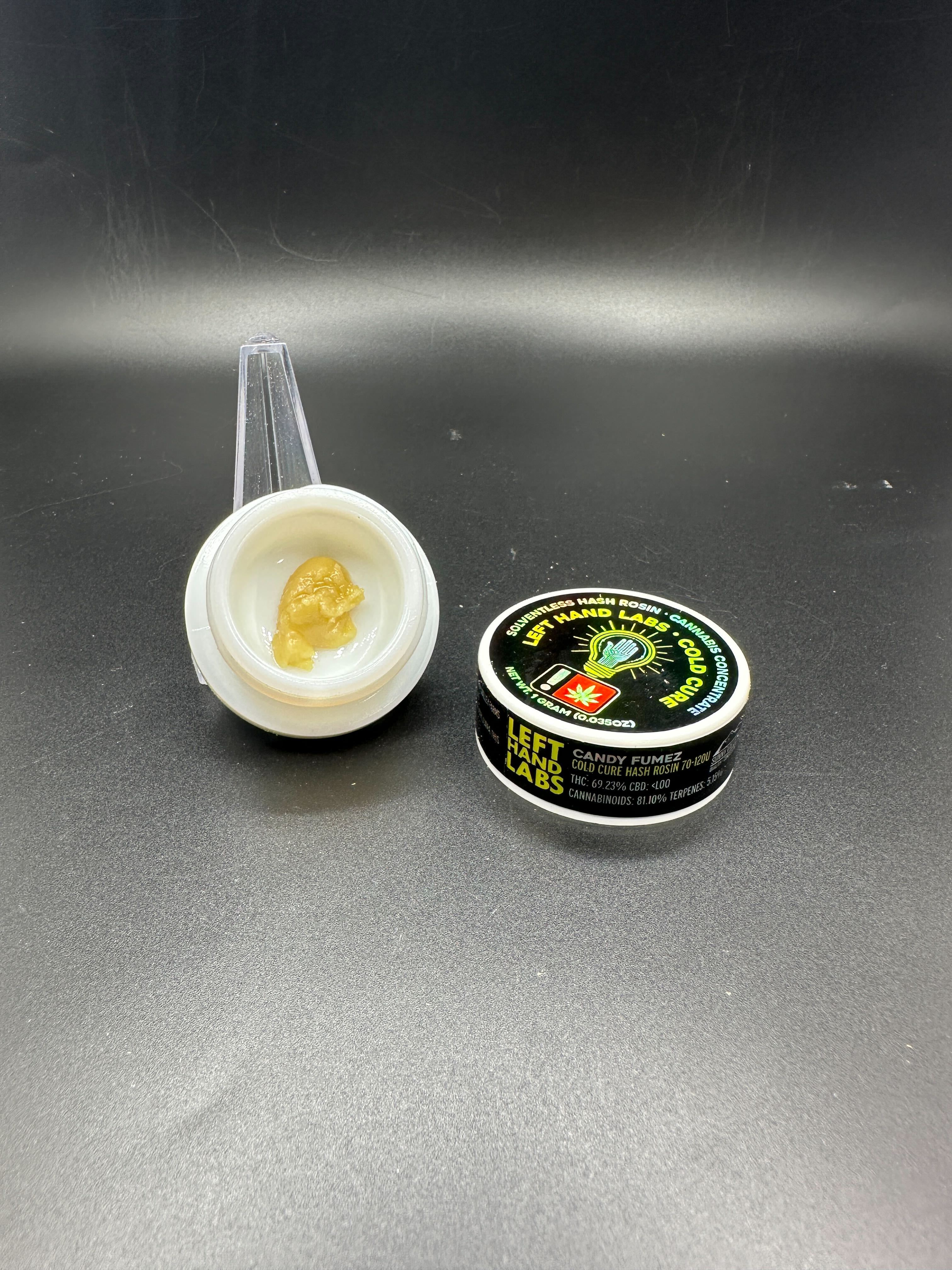 Photograph of product: Live Rosin | Candy Fumez | 1g