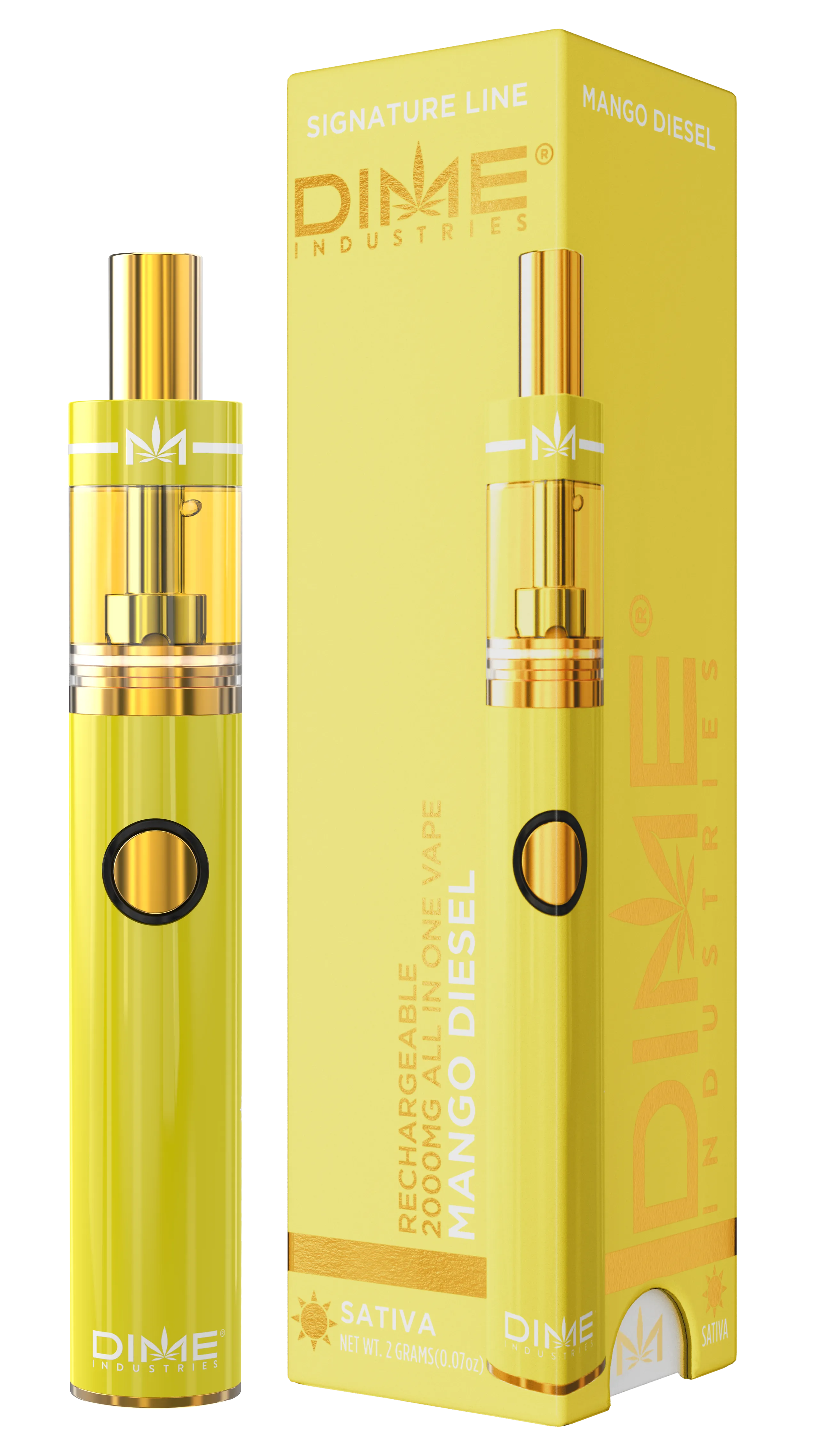 Photograph of product: Dime - Mango Diesel - 2g - AIO