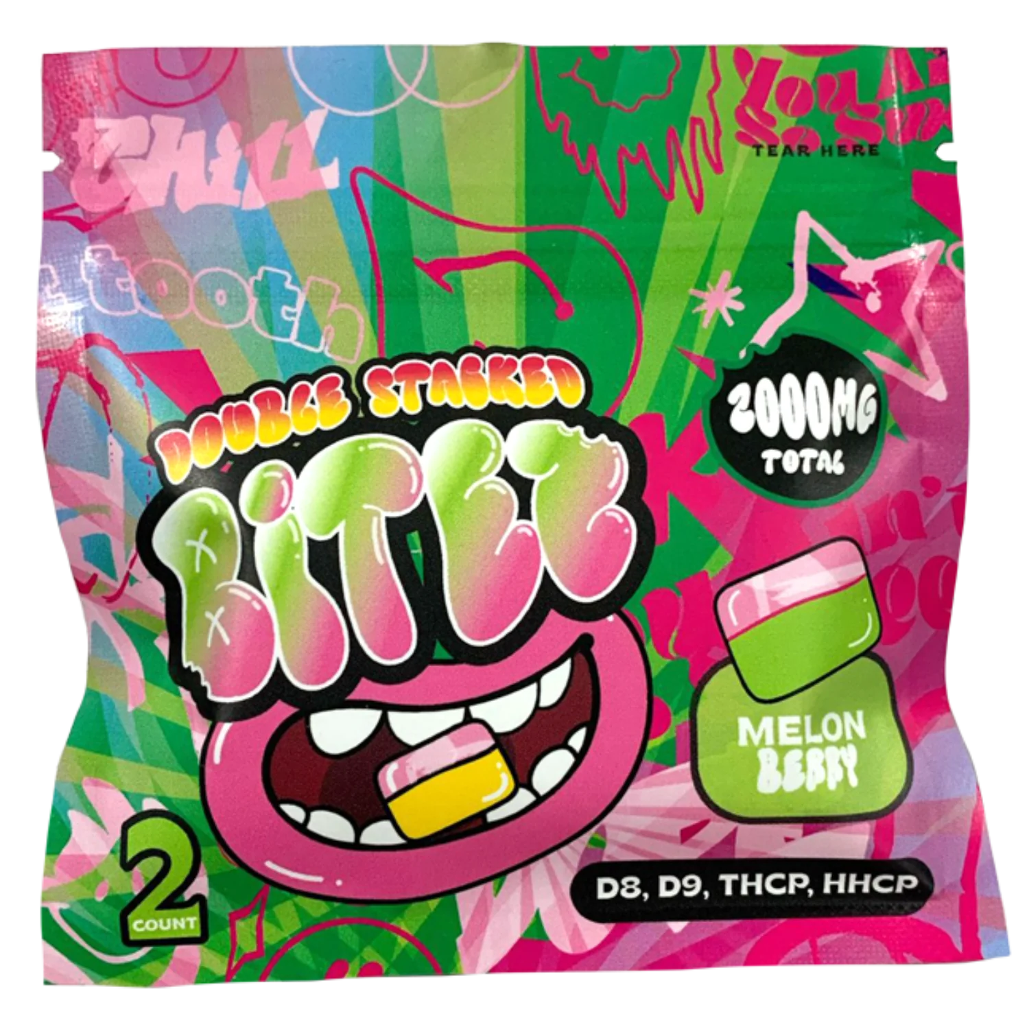 Photograph of product: Bites Melon Berry